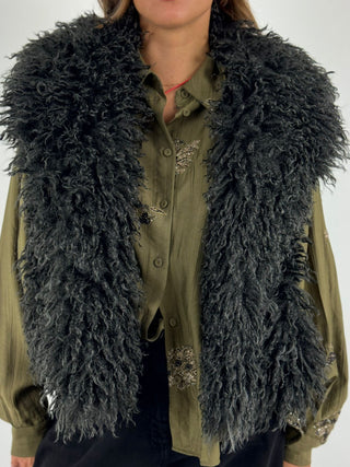 Gilet in pelliccia - W26J070CAMP