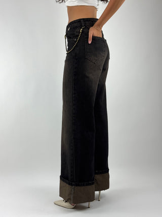 Jeans wide - S40M0154