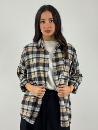 Camicia over check - I265189