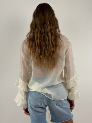 Camicia rouches - CM0763