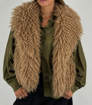 Gilet in pelliccia - W26J070CAMP