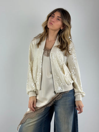 Bomber paillettes - V02A0154