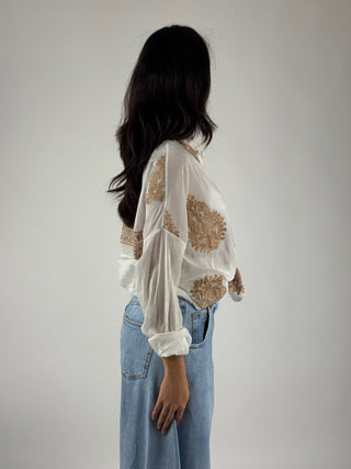 Camicia ricamata - S26C897