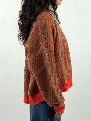 Cardigan bubble multicolor - MIT-R133