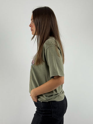 T-shirt stampa marmorizzata - 221M