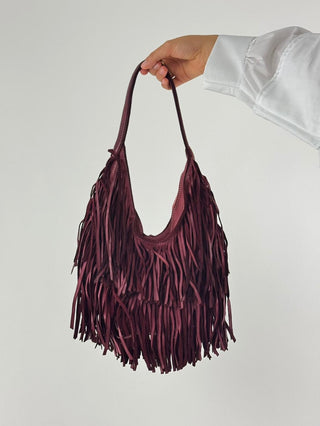 Borsa con frange - FW25-XZ42846