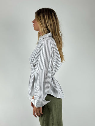 Camicia pinces righe - MU3014N