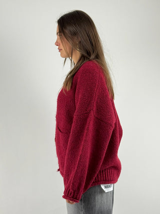 Cardigan con tasche - JIT-P020