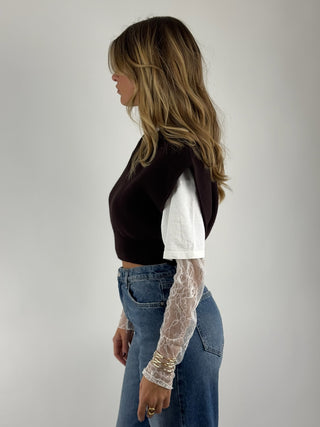 Gilet cropped - 77237F