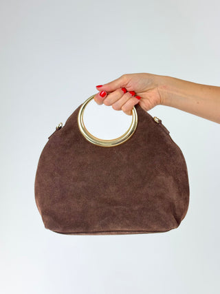 Borsa dainetto in camoscio - FW25-VC29832