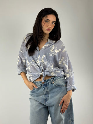 Camicia ricamata -23235SD