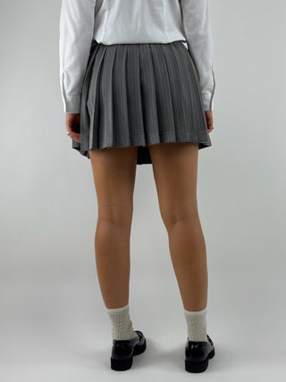 Minigonna pieghe - M09174