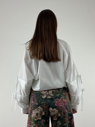 Camicia over con lacci - CFHLJOA