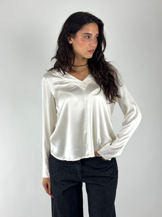 Blusa satinata - CWG-R014