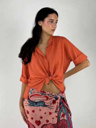 Camicia collo coreano - CWG-Q516