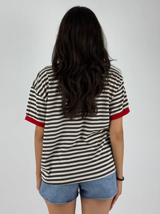 T-shirt righe N 5 - 26M4561