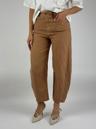 Pantalone misto lino - PVE-Q261