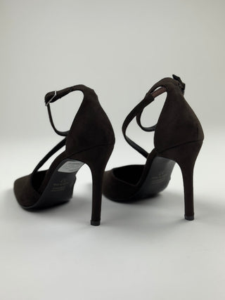 Decoltè scamosciato, tacco 10 cm - LF1742030CAM