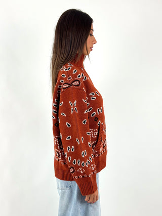 Cardigan bandana - W6HMG04A400