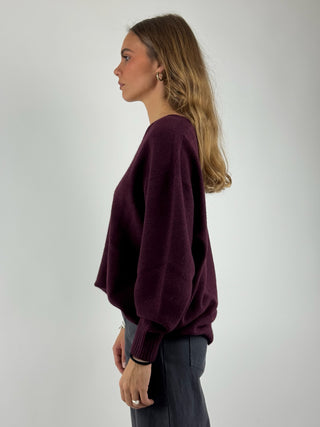 Maglia scollo v manica larga - FA106N