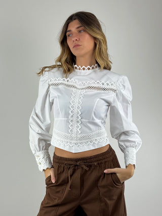 Camicia pizzo -  38554