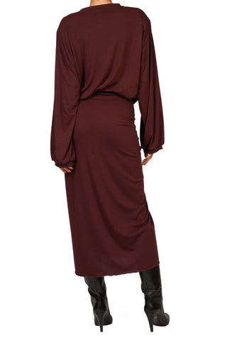 Abito lungo con nodo - FW260093-A