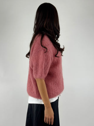 Maglione in maglia mezza manica - C03L0041