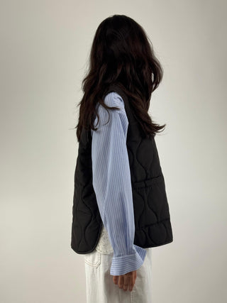 Gilet smanicato trapuntato - 541711