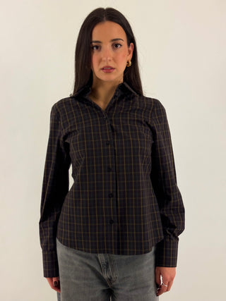 Camicia moro a quadri - Y1524A68