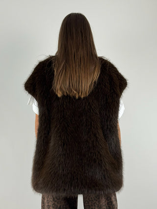 Gilet ecopelliccia - S38M0107