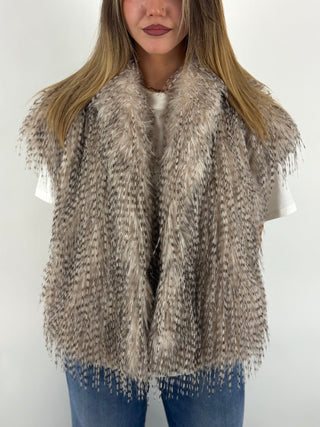 Gilet frange - W25J332