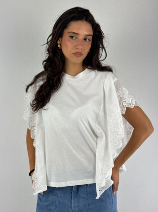 T-shirt rouches - D02E1134