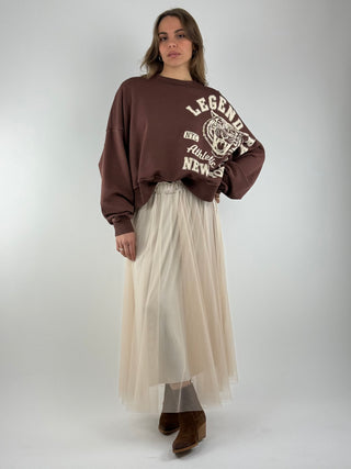 Felpa crop - D02E0451