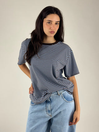 T-shirt a righe - V02F0880