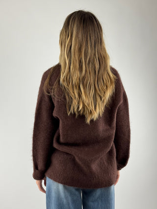 Cardigan lungo scollo a V - 3M0867CN