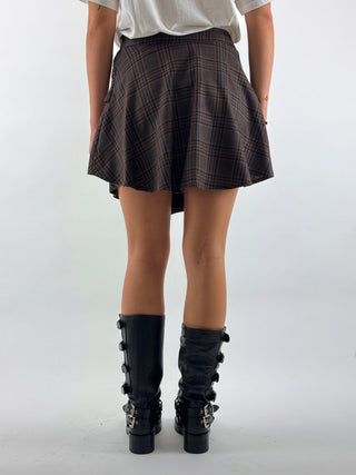 Gonna mini effetto camicia - GMA-R090