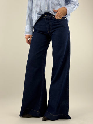 Jeans palazzo -V02O0063