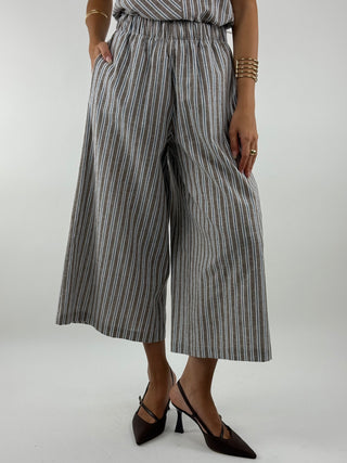 Pantalone righe - D02E1355