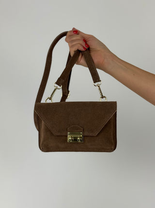 Borsa tracolla in dainetto chiusura con gancio - DEDAS