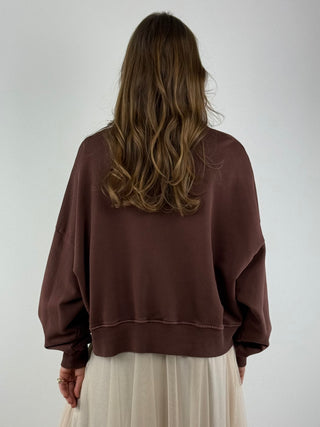 Felpa crop - D02E0451