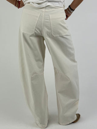 Pantalone baloon con cintura - W26P231
