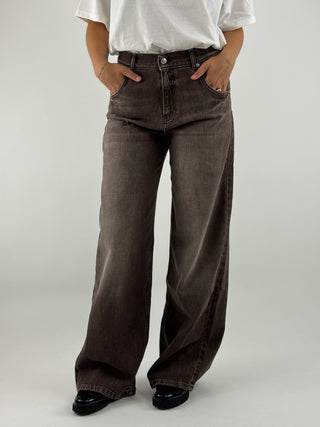 Pantalone gamba dritta - DF5227