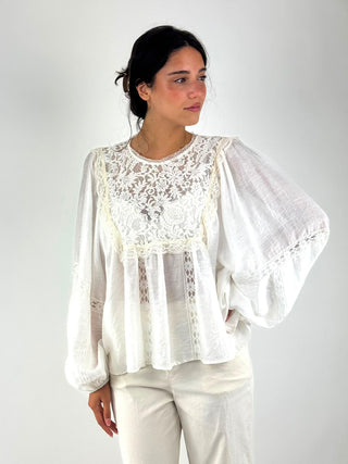 Camicia pizzo - CVS-Q039