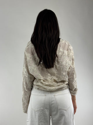 Camicia con ricami - S26M660