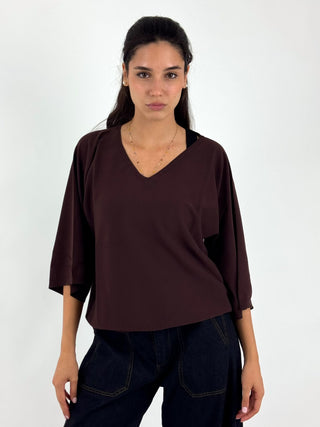 Blusa con scollo a V -  2AC2111