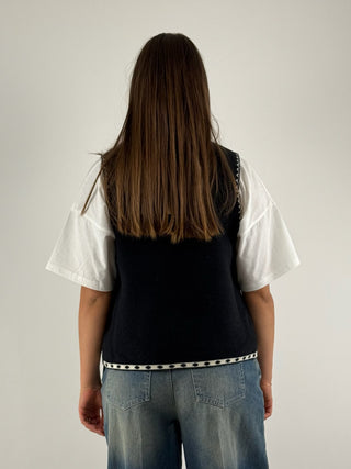 Gilet tramato - LAY-P043