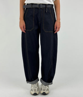 Jeans stellina lavaggio blu - 58300PJ