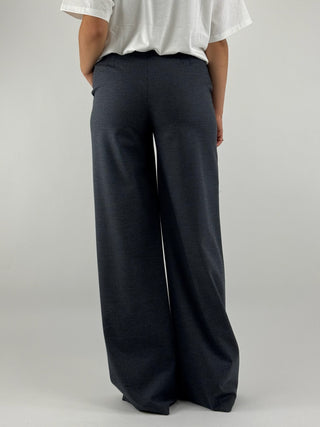 Pantalone quadro a palazzo - 12406