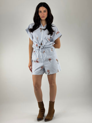 Camicia fiori - CFO11IL