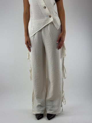 Pantalone con fiocchi - 54102V78